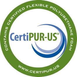 Derila memory foam badge